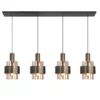 hanglamp brons marrone highlight 4 lichts