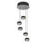 hanglamp verstelbaar in hoogte nikkel mat bollen design trio select orbit