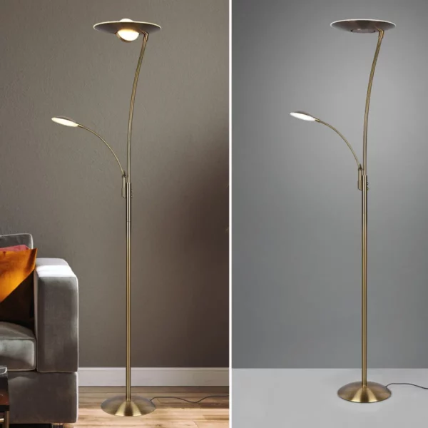 Vloerlamp Grand Brons - Afbeelding 3