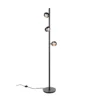 vloerlamp orbit nikkel mat trio select LED 3 lichts vloerlamp