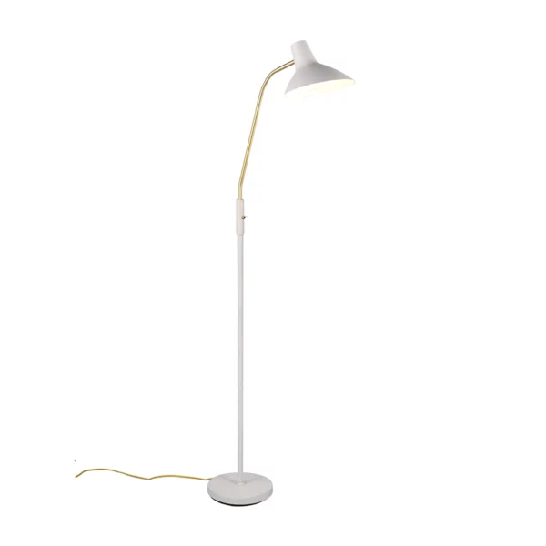 vloerlamp wit grijs warm grijs leeslamp wit